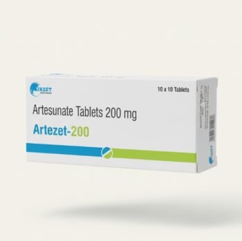 Artezet 200 ｜ 青蒿琥酯 Artesunate Tablets 200mg – 10×10 100 Pills by Inzet
