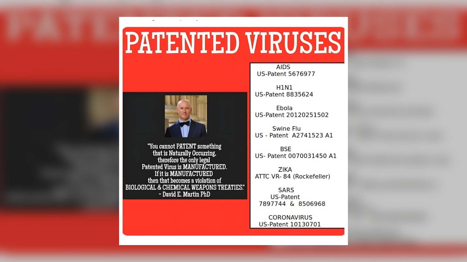 病毒专利与生物武器条约争议相关示意图